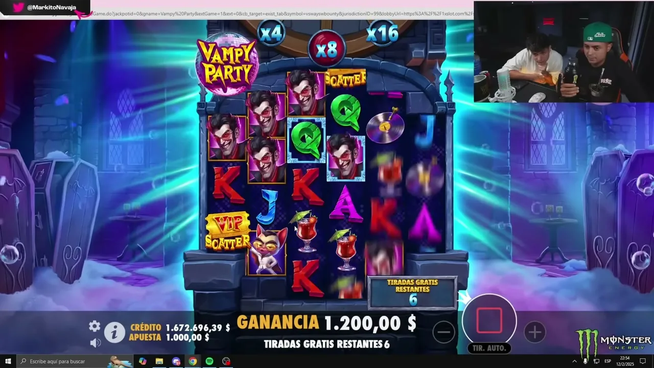 Reglas y bases de un torneo de tragamonedas publicadas por el casino