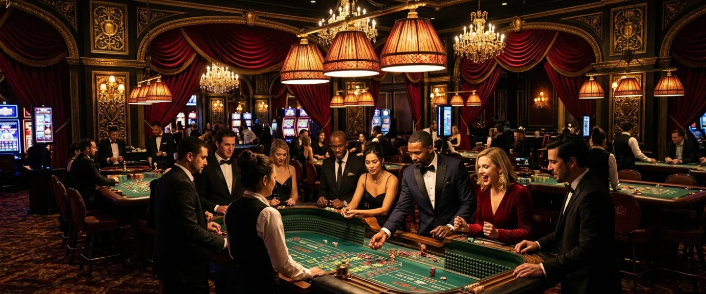 Casino Royale - Escena iconica de casino
